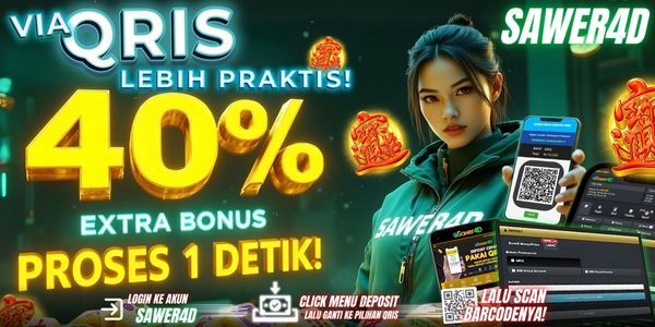 PAKAI QRIS BONUS 40%